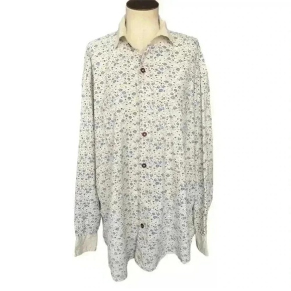 NWOT Magnolia Pearl 100% Cotton Printed
Oversized Boyfriend Shirt Bluebella OS - Picture 5 of 15